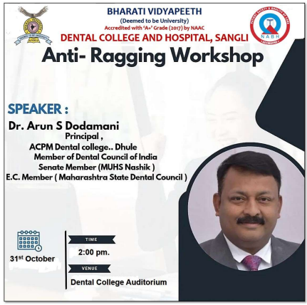 Anti-Ragging Awareness Programme
