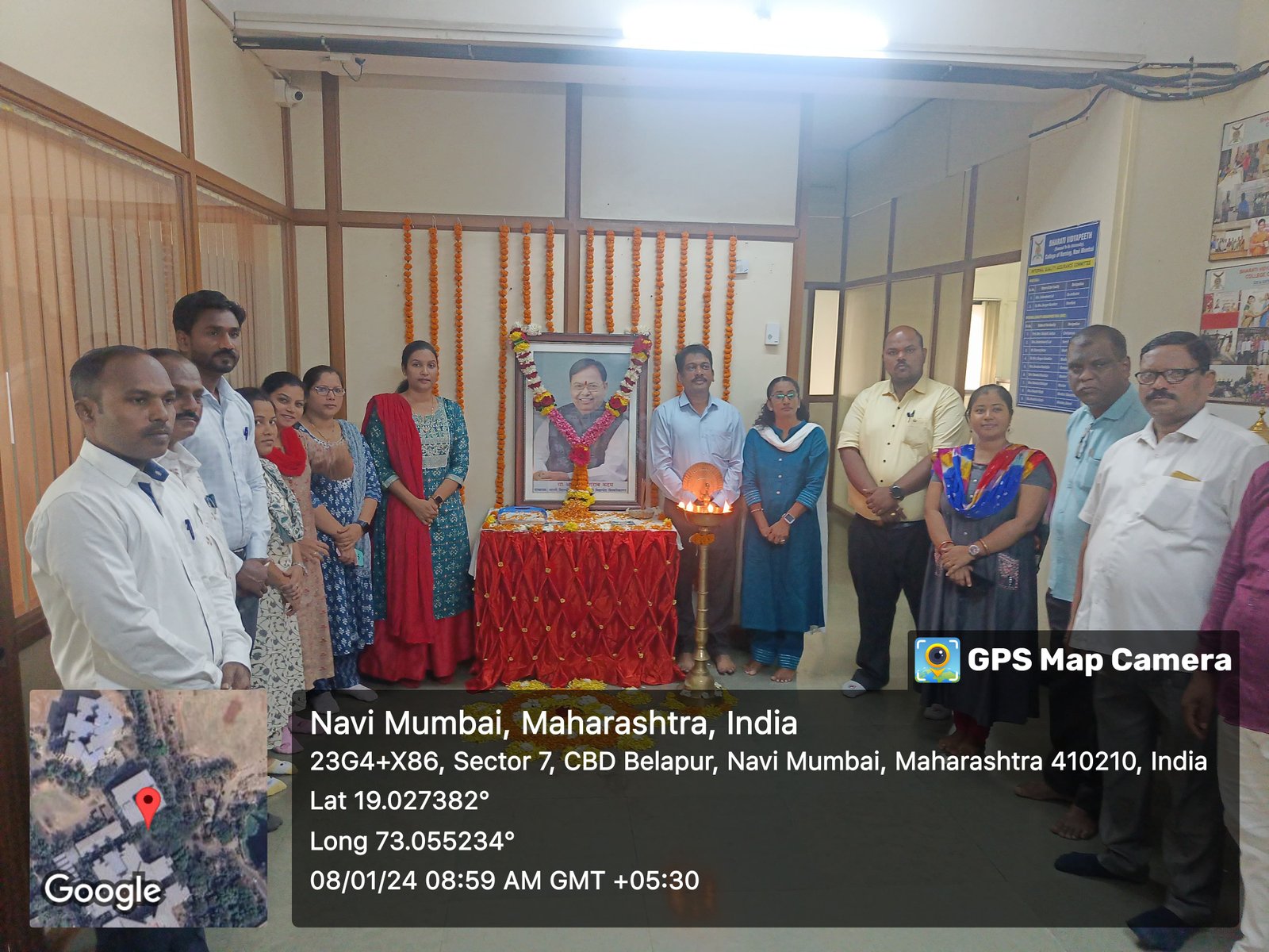 "Birth Anniversary celebrations of Hon'ble Dr. Patangrao Kadam, Founder, Chancellor Bharati Vidyapeeth Pune