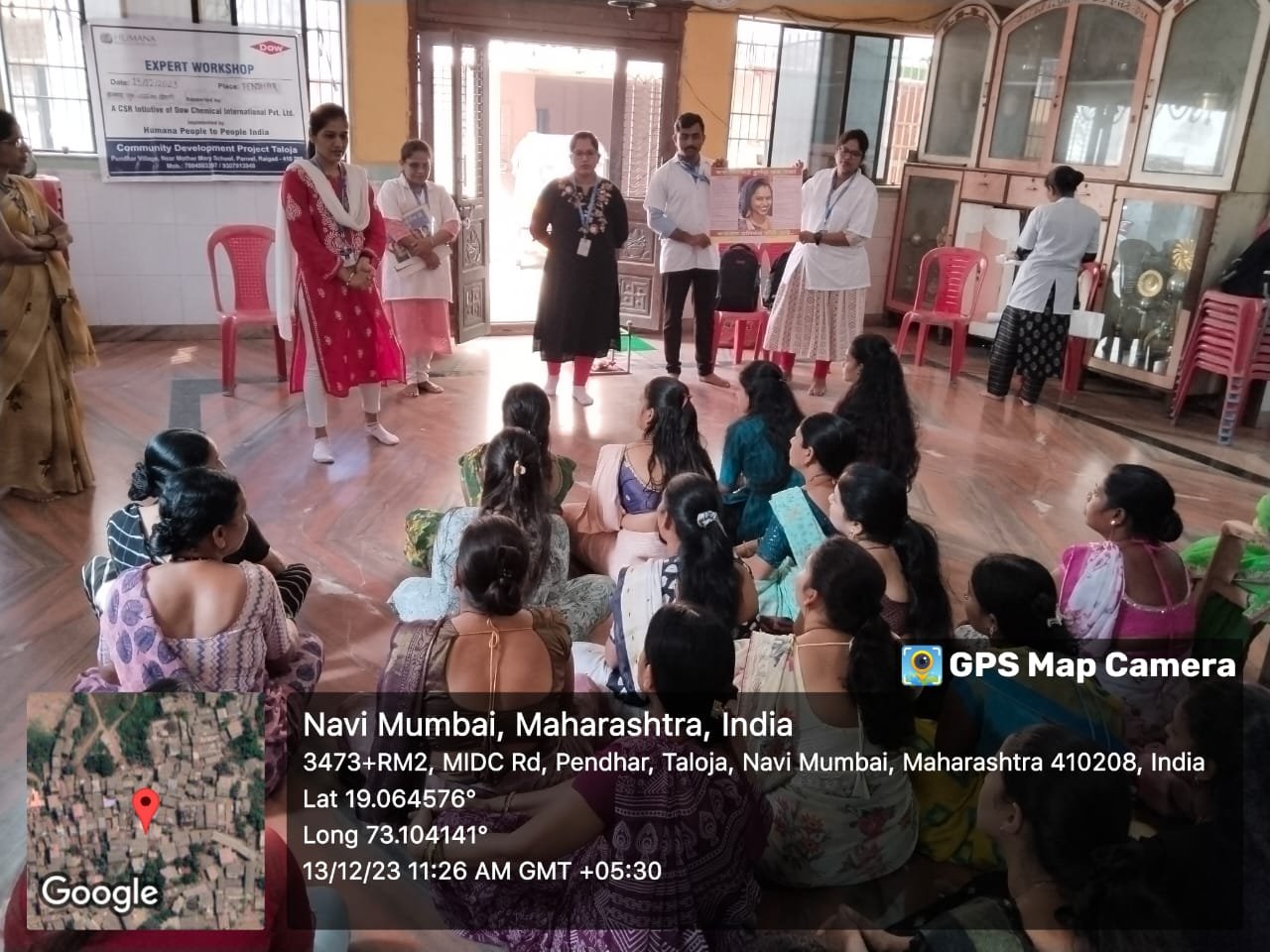 Organized talk on Breast Cancer , Cervical Cancer and its prevention along with  NGO- Humana