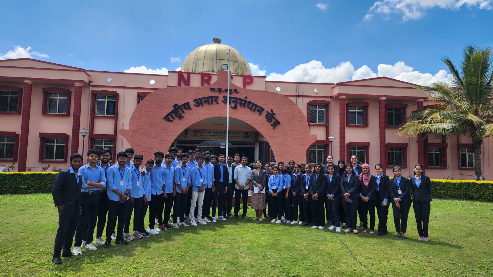 Industrial Visit  at ICAR-National Research Centre on Pomegranate, Solapur