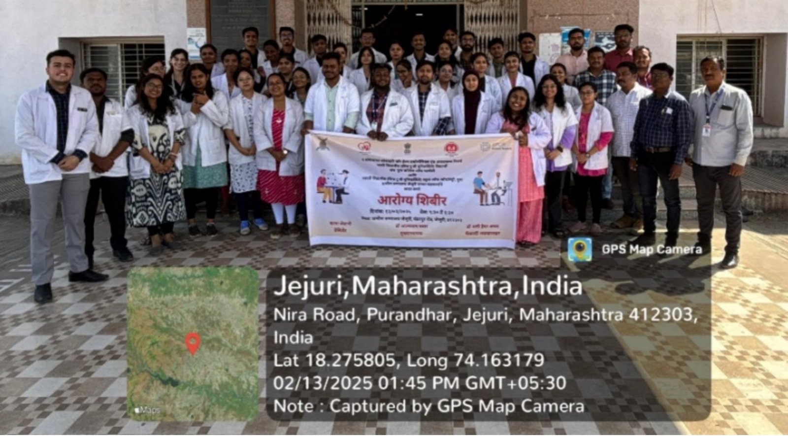 Eye screening camp held at rural hospital Jejuri, Purandhar, Maharashtra