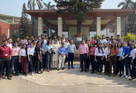 Industrial Visit to JNPT by Bharati Vidyapeeth MBA students