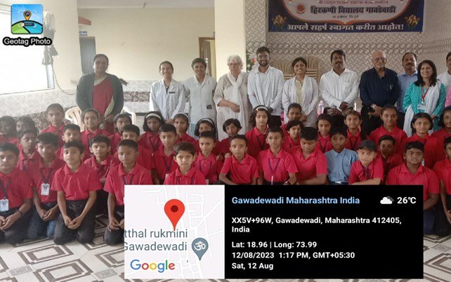 Rotary Club of Poona Central, CECF and Lila Poonawala Foundation Camp